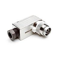 Amphenol Tuchel C091 31K008 100 2 Connectors Male 8 Pin R/A cable