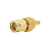 Amphenol RF 242128 RF Adapters - Between Series MCX PLUG TO SMA PLUG ADAPTER