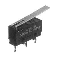 Panasonic Industrial Devices AVM3235119 Snap Action Switches SWITCH M3 FORWARD HINGE SILV SLD