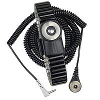 SCS 2233 Wrist Band WRIST STRAP, DUAL-WIRE, MAGSNAP 360, METAL, LARGE BAND, 12' CORD