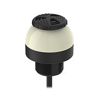 Banner Engineering K50L2RGB7ALS LED K50 Pro Series: 7-color RGB Audible Indicator; Voltage: 10-30 V dc; Housing: Polycarbonate; IP66 IP67 IP69K; Tone: Loud Steady; Input: Bimodal; Colors: Multicolor; 2 m (6.5 ft) Integral Cable