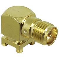 Linx Technologies - TE Connectivity CONREVSMA002-SMD-G PCB Connectors RP-SMA Female Right Angle SMD-Gold