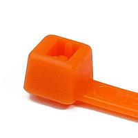 HellermannTyton T50L3M4 Cable Ties MilSpec Cable Tie, 15" Long, MS3367, UL Rated, 50lb Tensile Strength, PA66, Orange, 1000/pkg