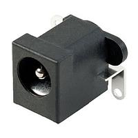 Same Sky (formerly CUI Devices) PJ-070BH-SMT-TR Jacks power jack, 2.5 x 5.5 mm, vertical, SMT, high current, 1 switch, T&R package