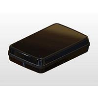 Serpac CX64DBKAWH Hand Held CX Series Waterproof Pocket Enclosure w/ White Seal , IP 65, 66, 67; NEMA 4X, 12, 13