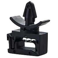 Essentra Components FCWSS-2-01BK Wire Saddle Flat Cable Wire Saddle,Black