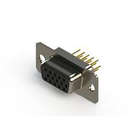 EDAC 638-M15-330-BN1 D-Sub Connectors - Standard Density Machined D-Sub Connectors