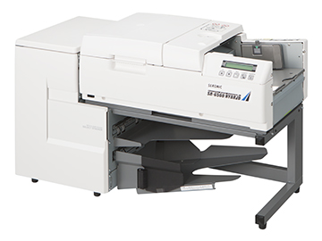 Desktop optical mark reader used for processing paper forms