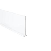 HellermannTyton 181-00309 Wiring Duct Divider Wiring Duct Divider, 4" High, PVC, White, 120 ft/carton