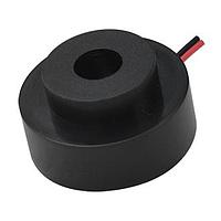Same Sky (formerly CUI Devices) CPS-3016-110L100 Piezoelectric buzzer, 30.6 mm round, 16mm deep, 12Vdc, 105 dB, 100mm wire leaded, Piezo Audio Tansducer