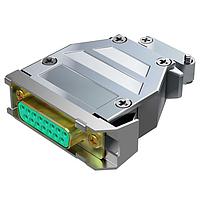 Amphenol Positronic RD25S10GVLC Receptacle DSUB 25F CRIMP GF CAD