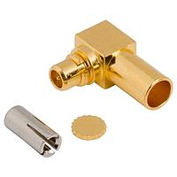 Amphenol RF 908-43001 Connectors MMCX R/A Crimp Plug 1.13mm McroCx 50 Ohm