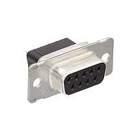 AMP Connectors - TE Connectivity 745183-2 Receptacle RECP FULL MTL SHL 9P mounting holes