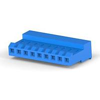 AMP Connectors - TE Connectivity 3-640430-9 Receptacle Housing 9 POS RECPT 26 AWG