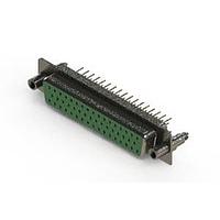 EDAC 628-M50-621-GT6 D-Sub Connectors - Standard Density Vertical Machined D-Sub Connector
