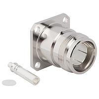 Amphenol RF 431-115J-52S Connectors .250" Semi-Rigid 4-Hole Flange 50 Ohm