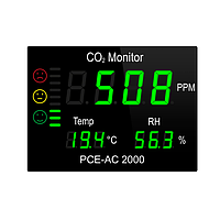 PCE AC 2000 Thermometer (CO2, temp, humid)