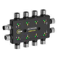 Banner Engineering DXMR110-8K I/O Link Controller 8-port IO-Link Master/Controller, 12-30 VDC, Ethernet IP, Modbus TCP, Profinet