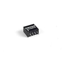 Cincon EC1TA01N Isolated DC-DC Converter, 1 Watt, Unregulated Output, 5VDC Input, 5VDC Output, 200mA, 79% Efficiency, 220uF, SIP