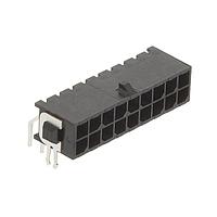 AMP Connectors - TE Connectivity 4-794677-8 Headers 18POS MICRO MNL ASSY R/A,THRU