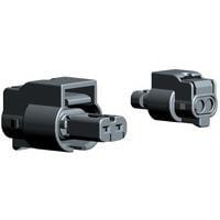 AMP Connectors - TE Connectivity 1-1924067-2 Receptacle Housing 2P Sld 1.2mm Clean Body Mcon Key B