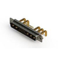 EDAC 629-17W5250-3TA Mixed Contact D-Sub Connectors Right-angle Power Combo D-Sub Connector