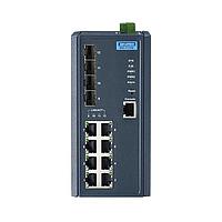 Advantech EKI-7712E-4FI-AE Managed Ethernet Switches 8FE + 4SFP Managed Ethernet Switch Wide