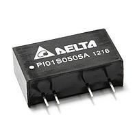 Delta Electronics, Inc. PI01S1215A Isolated DC/DC Converter, 15Vout, 1W