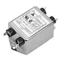 Delta Electronics, Inc. 10DSCG5 Power Line Filters Multi-Purpose, Power Line Filter, 115/250VAC, 10A, Chassis, Lug-Lug