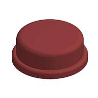 Diptronics KTSC-22R Cap, Round 12X12 RND RED CAP