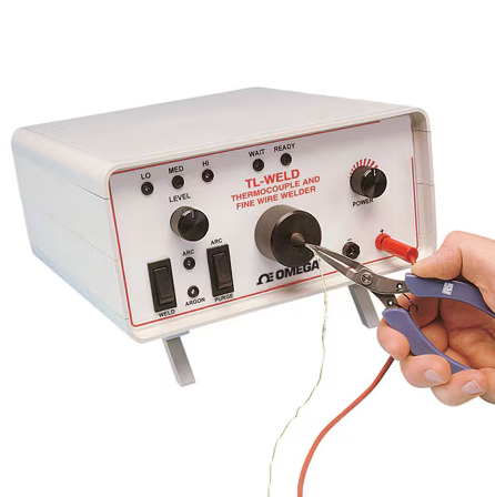 Compact instrument used for fine wire and thermocouple welding