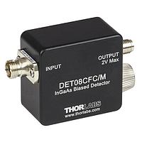 THORLABS DET08CFC/M High-Speed Fiber-Coupled Detectors (800-1700 nm, M4 Tap)