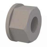 Essentra Components 0725028LN Locking Locking Hex Nut, 1/4-28 Thread, .275 Height