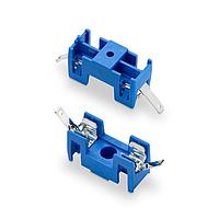 Littelfuse 05200009ZBLU Fuse Blocks Fuse Block 5x20mm 20A 600 VDC/VAC, Q.C. NEMA .110", Blue