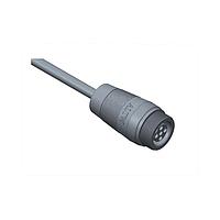 Amphenol LTW 1CB-05BMFM-SL6A01 Sensor Cables / Actuator Cables Ceres, Middle Size, Plastic, 10A, 05 pins, Male Connector, Female Contact, Straight, Screw Thread, Overmolded, Length 1000mm, IP66