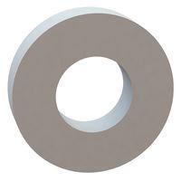Essentra Components 17W08126 Flat Washer Flat Washer, .386 ID, .812 OD, .187 Thick
