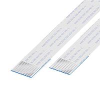 GCT (Global Connector Technology) 10-09-A-0203-C-4-08-4-T FFC / FPC Jumper Cables 1mm Pitch FlatFlexCable, 9Contact, Conductor SameSide, Len203mm/8in, Tin Plt