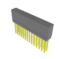 Samtec ESQ-114-14-G-D Sockets Elevated Socket Strip