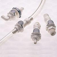 OMEGA FT-HFC108-35 Polysulfone Quick Couplings - High Flow Couplings (1/2 in, NPT Male, 3/8 in, Quick Coupling Female, Coupling, UNF Female)