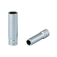 KTC B3L-7/16 3/8"Sq. Deep Socket (6Pt.) (7/16 inch)