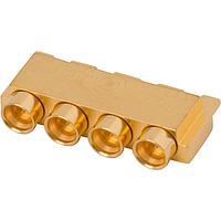 Amphenol SV Microwave 3811-60051 Multi-Port Connectors SMPS M Edge Launch Connector 4 Port, FD