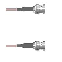 Amphenol Custom Cable Q-0K00K000R084i RF Cable Assemblies BNC-SP/BNC-SP G316D 84I