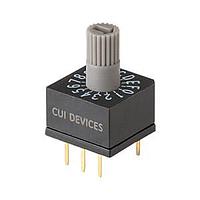 Same Sky (formerly CUI Devices) RDS7-16S-1065-73-D-67 DIP Switches 16 Position Through Hole 2.54 mm Pitch IP67 7.3 mm Actuator