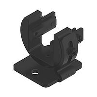 Banner Engineering EZLSA-MBK-12 Brackets EZ-SCREEN LS Accessory Bracket: Center Mount; Includes One Bracket and Hardware; Rotation: +15 Degrees and -15 Degrees; 8 ga Steel, Black Zinc Plated and Die-Cast Zinc Clamp