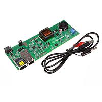 Microchip Technology PD70211EVB50FW-5 Ethernet Switches IEEE802.3at/bt Type2/PoH EVB PD70211 4pair w/isolated FWD conv. 5V 10A output