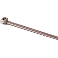 HellermannTyton 118-00116 Serrated, Outside High-Temp Cable Tie, 9.8" Long, 67lb Tensile Strength, PEEK, Beige, 100/pkg