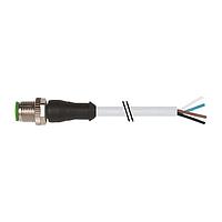 Murrelektronik 7000-12021-2140500 Sensor Cables / Actuator Cables M12 male 0 with cable, PVC 4x0.34 gy UL/CSA 5m