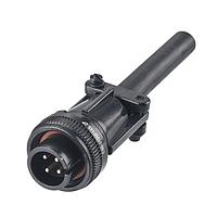 Harwin C90-3106F14S-2P Plugs 4P FREE PLUG MIL-C-5015 COMPTBL