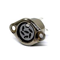 Deltron 630-0600 Chassis Mount DIN Connectors SOCKET NICKEL 6 PIN