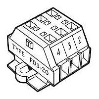 Omron Automation and Safety F03-20 Sensor Hardware Term. Block 1 piece